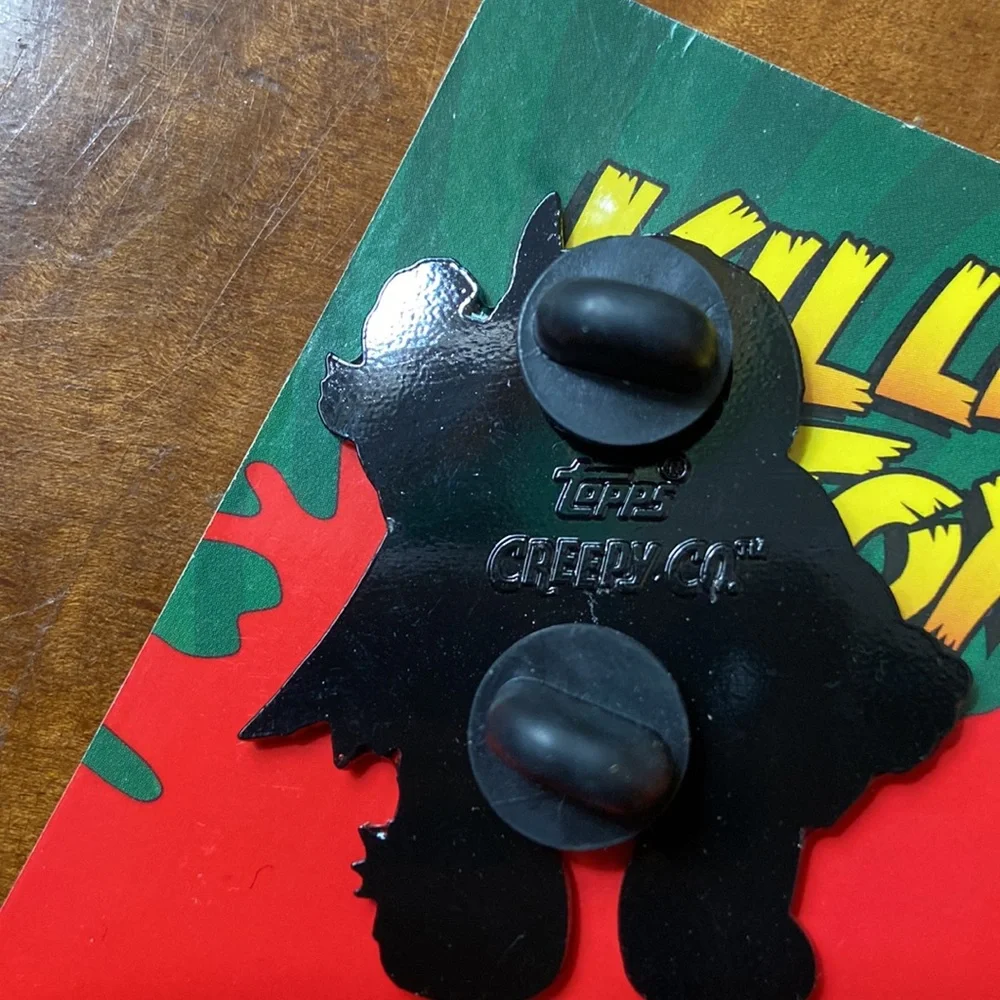 Garbage Pail Kids Enamel Pin and Killer Tomatoes Pin - Picture 2 of 4